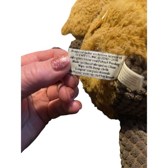 Scentsy Kids Brown Buddy Teddy Bear Scent Pak Compatible Plush - Picture 8 of 11